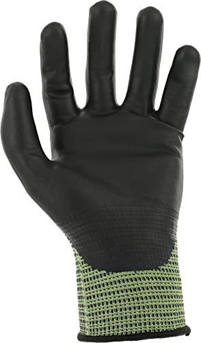 Mechanix Wear SpeedKnit S2EC06 Coated-Knit Work Gloves Large Green - size: Large