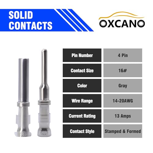 8 Set 4 Pin Deutsch DT Connector Kit, Waterproof Auto Wire Connector - style: 8 Sets 4 Pin