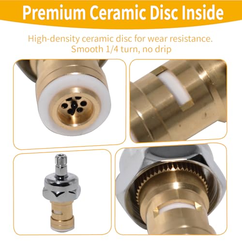 21-308L & 21-309L Valve Repair Kit–Cold & Hot 1/4 Turn Ceramic Cartridge
