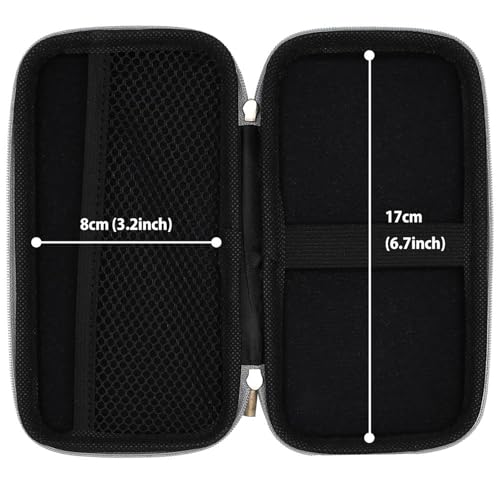 iMangoo Travel Essential Electronics Organizer Charger Case Carrying Pouch - color: Silver, size: Small