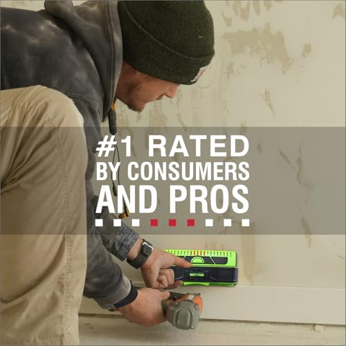 Franklin Sensors ProSensor M210 13-Sensor Stud Finder, Wire Warning, Green - color: Green