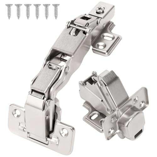 HBL' 165°& 135° Lazy Susan Cabinet Hinges, Two Doors Corner Cabinet Hinges - size: 2 Set