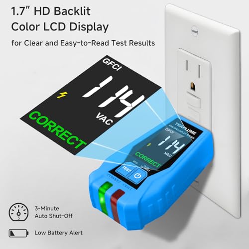 Electrical Test Kit with Non-Contact Voltage Tester & GFCI Outlet Tester