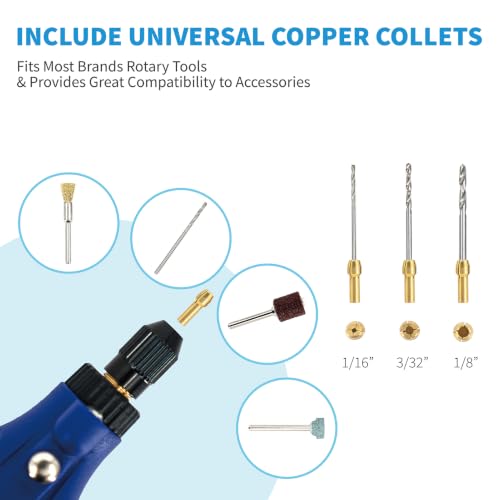 652-Piece Rotary Tool Accessory Kit, Dremel Compatible