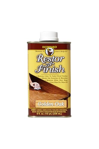 Howard Products, Golden Oak Restor-A-Finish, 8 oz - color: Golden Oak, size: 8 oz