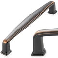 KOOFIZO 10 Pack 5 in Oil Rubbed Bronze Cabinet Pulls, Drawer Handles 1817 - color: Oil Rubbed Bronze, size: 5" CC - 10Pcs