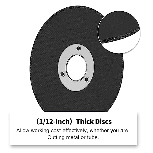 2" Cut Off Wheel for Die Grinder Drill, 1/4" Metal Cutting Disc - color: Cutting Wheel + Mandrel, size: 2 Inch x 5+1