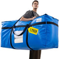 TAILI 1 Pack 69 Gallon Extra Large Storage Bags with Visible Window,Blue - color: Blue, size: 1 Pack