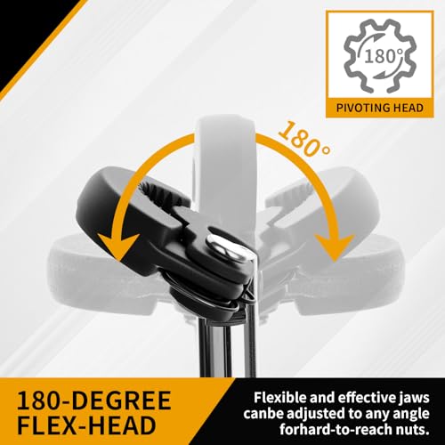 GRENPRO 11" Adjustable Basin Wrench Sink Faucet Wrench Tap Plumbers Tools - style: Basin Wrench Capacity 3/8" to 1-1/4"