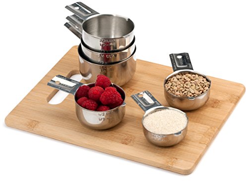 Hudson Essentials Stainless Steel Measuring Cups Set (6 Piece Set) - size: 6 Piece Set