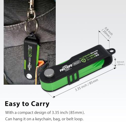 FIRSTINFO Patented 5-in-1 Folding Silicone Caulking Tool Kit