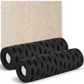 2 Pcs 9" Drywall Texture Roller, Tree Bark Pattern