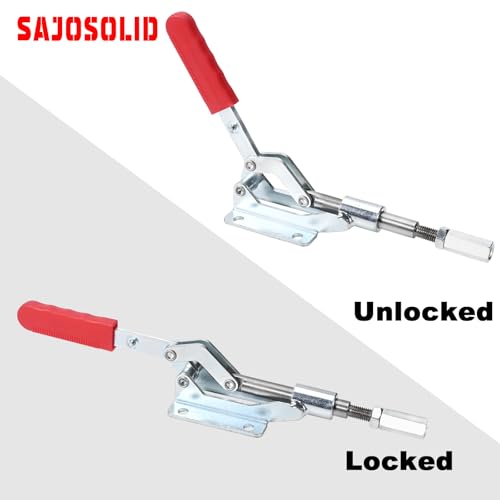 2-Pack, 303E Push Pull Toggle Clamp, 1,000 lb Holding Capacity - style: 303E,2PK