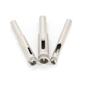 Diamond Hole Saw Set of 3, Glass Hole Saw Drill Bit Kit Suitable for Ceramic Glass Tile Porcelain Marble (6, 8, 10mm) - size: 3 in 1 | 6,8,10mm