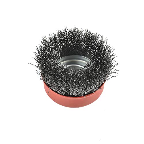 A A IN 20 Pack 3 Inch Crimped Wire Cup Brush for Angle Grinder - size: 20 pack, style: 3 Inch Crimped Wire Brush