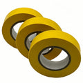 3 Rolls Yellow Flame-Retardant Electrical Tape 3/4 inch * 66 feet; UL Certification, Insulation Repair for Household Outdoor and Indoor Wires Below 600V, Industrial Grade PVC Electrical Tape - color: yellow