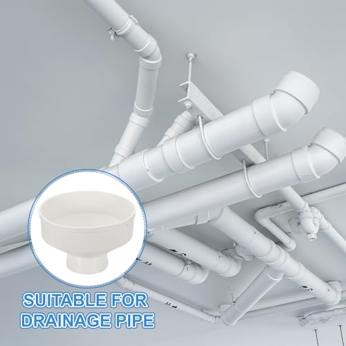 PATIKIL 250mm to 110mm Duct Reducer PVC Pipe Increaser Adapter Airflow Tube - size: 250mm to 110mm