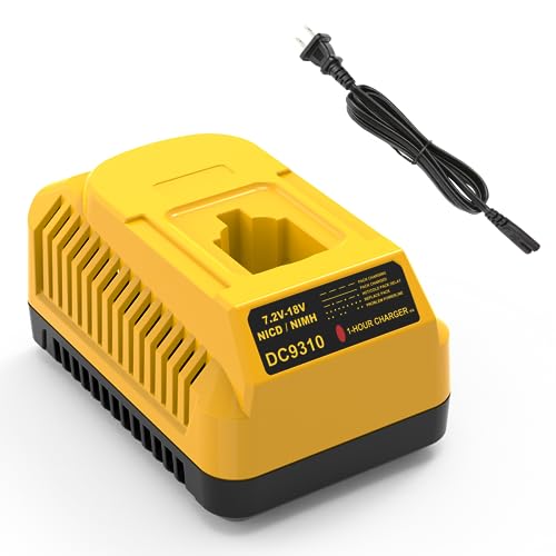 Powilling DC9310 Fast Charger Compatible with Dewalt 18V Battery Charger