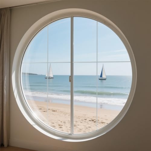 ROLLINGDOG 2Mil Self Adhesive Clear Protective Glass Film 11 inch x 100 ft - color: 11 inch x 100 feet