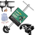 GRENPRO 11" Adjustable Basin Wrench Sink Faucet Wrench Tap Plumbers Tools - style: Basin Wrench Capacity 3/8" to 1-1/4"