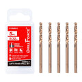 5PCS 5/32" M35 Cobalt Left Hand Drill Bits Set for Removing Broken Stubs, Bolts and Screws, Reverse Twist Drill Bits - size: 5/32"(5PCS)