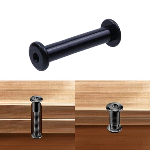 20 Set Furniture Hex Drive Socket Cap Bolts 5mm/0.2", Hardware Bolts and Nuts Screws with Wrench, Cabinets Connector Hex Socket Screws Head Use for Cap Nut Kit Bed Table - size: M5 × 30mm