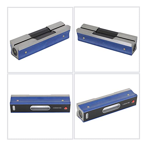 8 Inch Level for Setting and Checking Mechanical Level and Other High Precision Level Applications with Wooden Case - size: 8 Inch