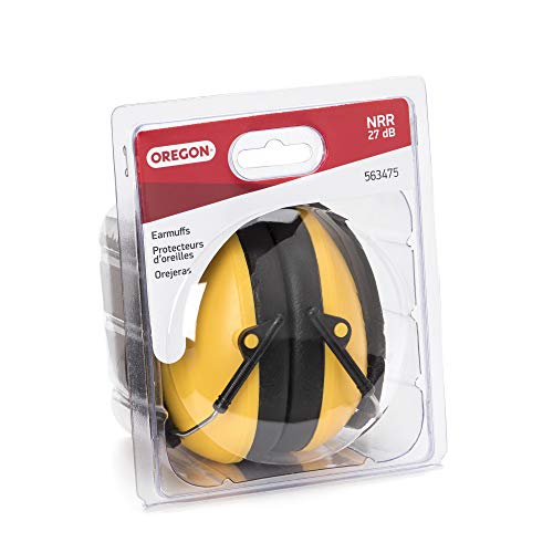 Oregon Chainsaw Earmuffs for Hearing Protection, Yellow