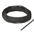 uxcell Insulation Cable Protector,1mm/0.04 Inch-30m/98 Feet High Temp Fiberglass Sleeve Black - color: Black, size: 1mm-30m