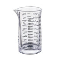 Ackers 4 Oz Glass Measuring Cup,Borosilicate Shot Glass with V-Shaped Spout-Black Line - color: Black