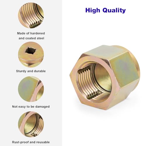 JIOTAR 05265 Thread Cleaner Adapter Tool for Any Common Household Outdoor Faucet to Hose Adapter, Thread Repair Cleaning Tool, Thread Cleaner Faucet Wrench Tool, Garden Hose Thread Chaser
