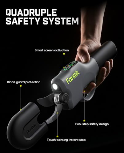 Fanttik R11 Pro Brushless Cordless Mini Reciprocating Saw & Fanttik Y10 Pro 7.2V Cordless Pruning Shears with Brushless Motor