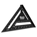 Mecurate 12-Inch Rafter Square, Die-Cast Aluminum Carpenter Square - color: 12" Carpenter Square