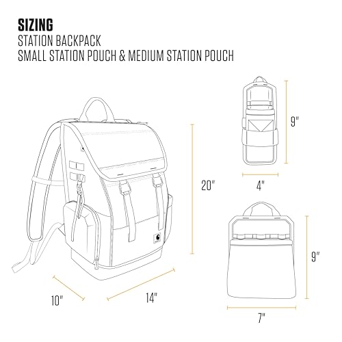 Carhartt Station Large Tool Backpack Carhartt Brown - style: Tool Backpack