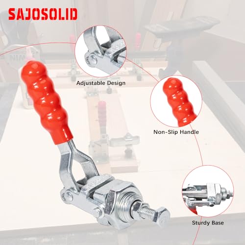 4-Pack, 36202 Push Pull Toggle Clamp, 200 lb Holding Capacity - style: 36202,4PK