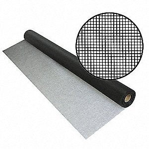 Window Screen Kit w/Champagne Aluminum Frame, Corners, Spline, Springs, Pull Tabs, and Screen Mesh