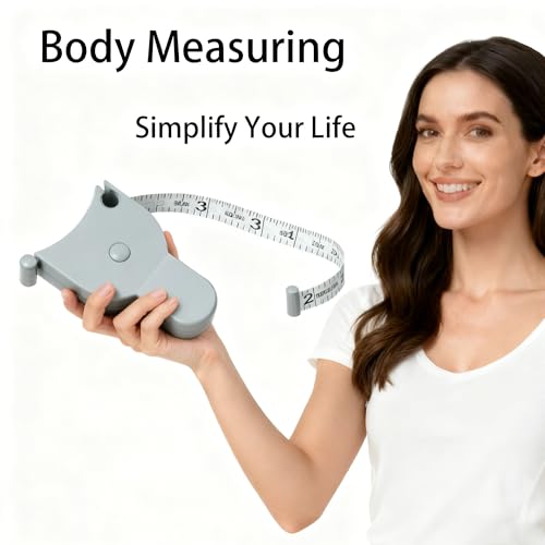 Measuring Tape for Body Measurements, Blue, 60 Inch - color: blue