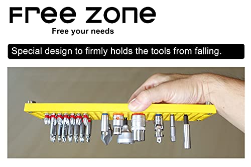 FreeZone 60-Piece 1/2" Socket Holder Expansion Pack, SAE & Metric