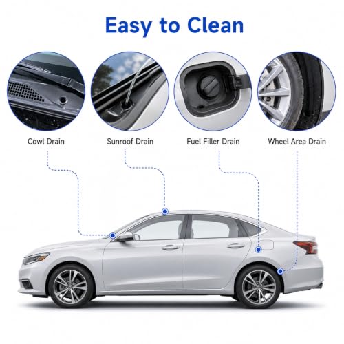 ZEYIYER Sunroof Drain Cleaning Tool 118in Sun Roof Drain Cleaner Kit
