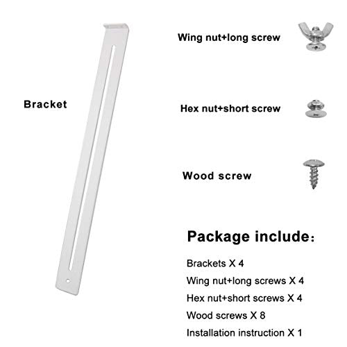 FRMSAET Drawer Repair Kit -Reinforce and Repair Drawers Accessories -2 Pack - size: 2 Pack