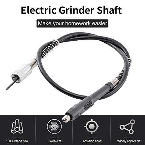 42 Inch Flexible Flex Shaft Extension Cord, Universal Rotary Grinder Tool Universal Collets Electric Grinding Accessories Extension Cords Multi-Purpose Mini Die Grinder Rotary Tool Accessory