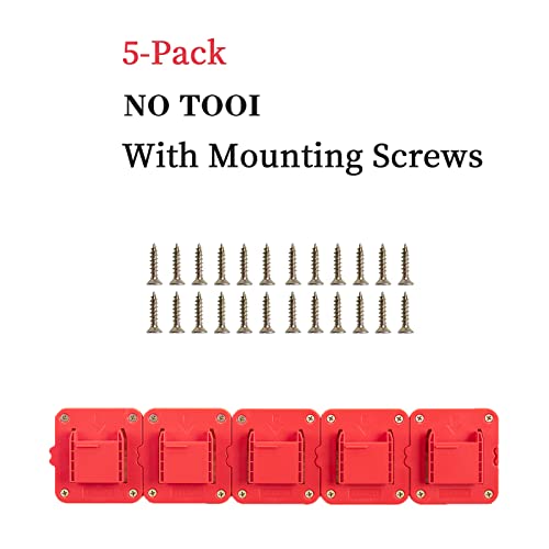 Tool Holder Compatible for Craftsman 20V Drill - size: 5 PACK，fit for CMCB204 20V Tool