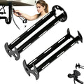 2026 New 2 Pcs Multifunctional Sink Wrench, Upgrade 8 and 11 Sizes Basin Faucet Tool with Four-Jaw Hex Spanner Universal Plumbers Under Sink Wrench for Tight Spaces Kitchen Bathroom Home with Glove