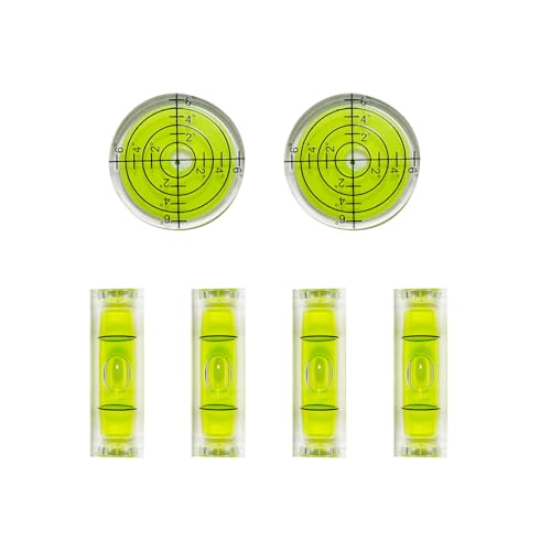 Mini Acrylic Bubble Spirit Level Set for Tripod Hanging DIY Leveling