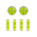 Mini Acrylic Bubble Spirit Level Set for Tripod Hanging DIY Leveling