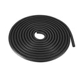 uxcell Foam Rubber Seal Weather Strip 10mm Diameter 5 Meters Long Black - size: 10mm x5m