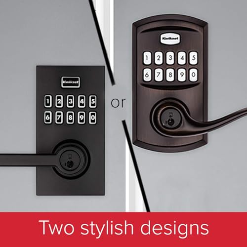 Kwikset 917HFL-26S Smartcode Keypad Electronic with Halifax Lever SmartKey with 6AL Latch and RCS Strike Bright Chrome Finish - color: Bright Chrome