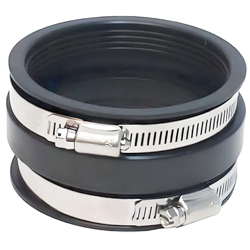 F02-2103 Flexible Coupler - 3" Flexible Coupler for RV and Camper Drainage Systems
