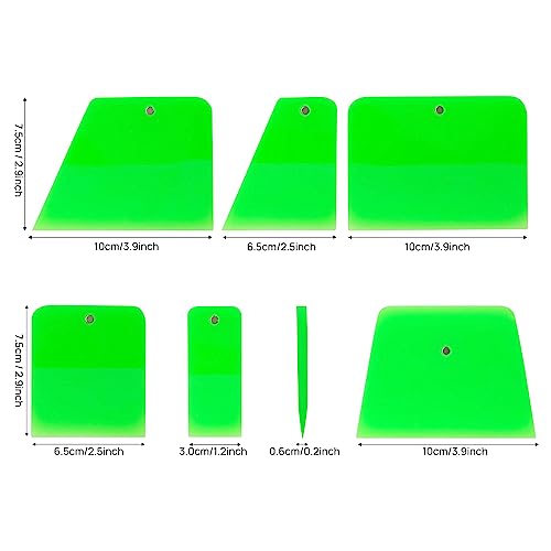 NEWISHTOOL Magnet PPF Squeegee Kit Paint Protection Film Installation Tools - color: Green