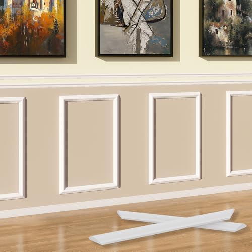 Wainscoting Molding Kit, 2 Frames, 16 x 24 Inch - size: 16" x 24"
